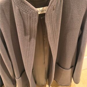 MaxMara Charcoal wool Coat for women